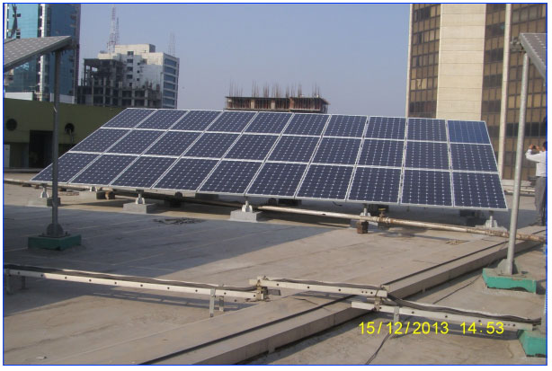 Solar Panel Mounting Frame (15 kw )